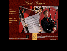 Tablet Screenshot of davidbrewermusic.com